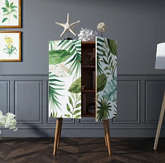 заказать Комод на высоких ножках "Berber" принт 4 арт BB09/Print_04 в интернет-магазине