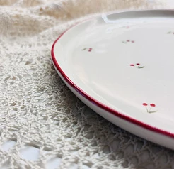 Тарелка "Вишневая" диаметр 19см в интернет-магазине