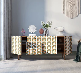 красивые Комод "Berber" удлиненный принт 23 арт BB11/Print_23