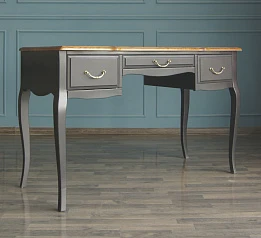 Стол письменный "Leontina Black" арт ST9347BLK