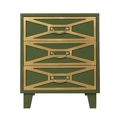 Прикроватная тумба "Emerald" арт DSC10523ETG Зеленый в интернет-магазине