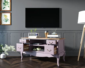 стильный Комод под TV "Leontina Lavanda" арт ST9328L на заказ