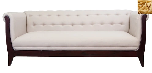 стильный Классический диван Delvin цвет желтый