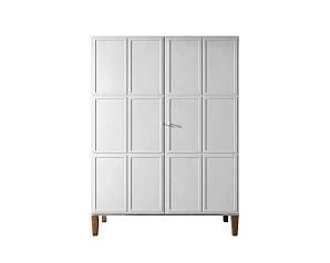 Шкаф "Андерсен (Andersen)" широкий двухстворчатый арт AN27WH
