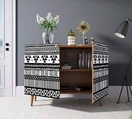 заказать Комод "Berber" две дверки 19 принт арт BB04/Print_19