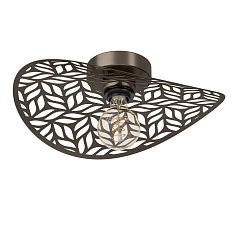 44123 светильник настенно-потолочный SWABY, 1X60W(E27), сталь, бронзовый на заказ