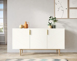 купить стильный Комод с тремя дверками "Line" LN02/GR1/beige