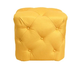 фото Дизайнерский пуф Amrit Yellow