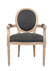 купить стильные Мягкий стул с подлокотниками Diella Black