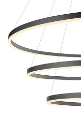 Люстра Orblaze 3 rings 1000 black в интернет-магазине