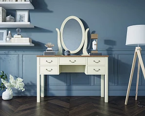 купить Бежевый туалетный стол "Olivia" арт GA2006C в интернет-магазине