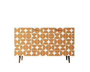 фото Комод "Berber" три дверки 14 принт арт BB01/Print_14