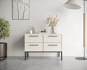 купить красивые Комод с четырьмя ящиками "Nicole" арт NEM05