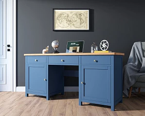 заказать стильные Большой рабочий стол "Jules Verne" арт JV02ETGB