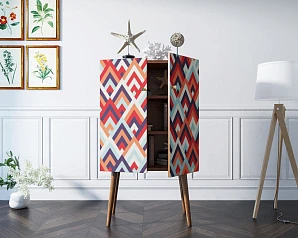 заказать Комод на высоких ножках "Berber" 2 принт арт BB09/Print_02
