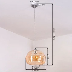 купить стильные Подвесной потолочный светильник (люстра) DOGATO в интернет-магазине
