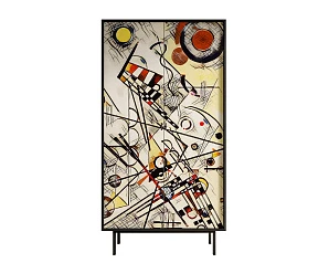 Шкаф двухдверный "Emerson" by Kandinsky арт EM091/Print_01 на заказ в интернет-магазине