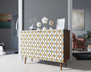 заказать Комод "Berber" две дверки 22 принт арт BB04/Print_22