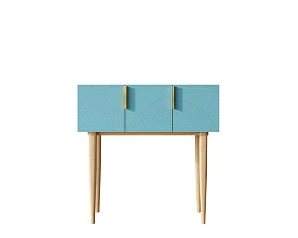 купить красивый Консоль с тремя дверками "Line" LN15/GR1/blue в интернет-магазине