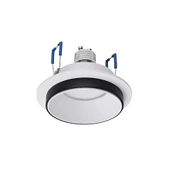 заказать 900456 Встраиваемый светильник CAROSSO, 35W (GU10), ?93, алюминий, черный, белый