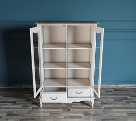 Шкаф "Leontina" для посуды низкий с ящиками арт ST9355/2 в интерьере