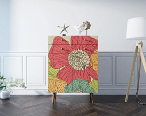 стильные Комод "Berber" большой принт 5 арт BB12/Print_05