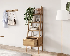 заказать Узкий стеллаж "Bruni" с открытыми полками арт BR29 в интернет-магазине