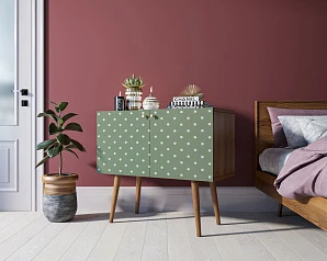 Комод на высоких ножках "Berber" малый принт 12 арт BB13/Print_12 в интернет-магазине