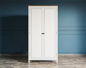 фото Шкаф двухстворчатый для одежды "Odri" арт od2127 в интерьере
