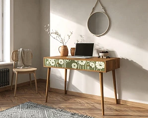 красивый Стол рабочий "Berber" малый принт 53 арт BB32/Print_53 в интернет-магазине