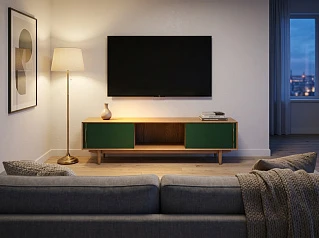 Консоль в Скандинавском стиле под TV "Бруни (Bruni)" арт BR-22/6002 в интернет-магазине