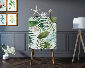 заказать Комод на высоких ножках "Berber" принт 4 арт BB09/Print_04 в интернет-магазине