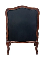 заказать Полукресло в стиле модерн Nitro Button черное в интернет-магазине