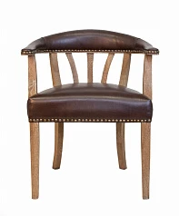 Мягкий стул с подлокотниками Tanner в интерьере