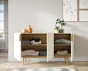 купить стильный Комод с тремя дверками "Line" LN02/GR1/beige