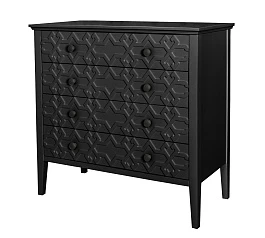 фото Дизайнерский комод Friz Black в интерьере