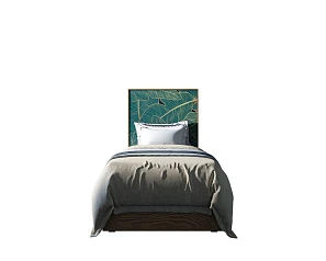 купить Кровать "Berber" 90х200 см принт 41 арт BB43/Print_41 в интернет-магазине