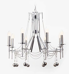 фото Люстра Rocco Silver 8 в интерьере