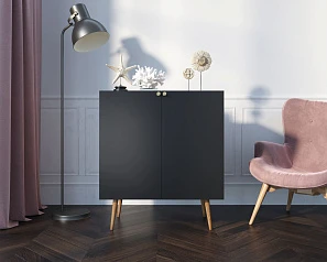 заказать Комод "Berber" две дверки малый 33 принт арт BB38/Print_33 в интернет-магазине