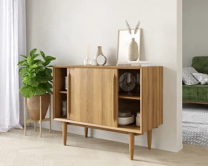 Комод в Скандинавском стиле "Bruni" две дверки арт BR25 на заказ в интернет-магазине