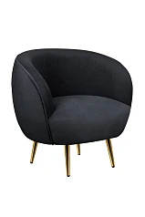 заказать Мягкое кресло Benee Black в интернет-магазине