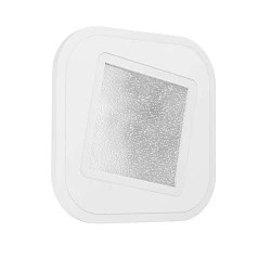 заказать стильные 901233 Светодиодный потолочный светильник MACCHIONI, 12W(LED), 200x200, сталь, пластик, белый/ пластик с эфф. хрусталя, белый, 4000K, 1560lm