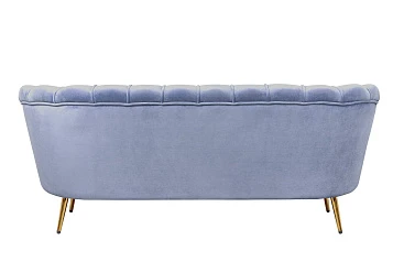 заказать Трехместный диван ракушка для гостиниц Pearl Triple Blue