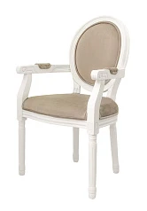 заказать Мягкий стул с подлокотниками Volker Arm Taupe