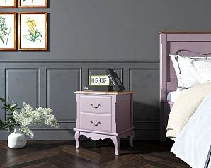 Тумба leontina Lavanda на два ящика арт ST9302/2L