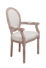 заказать Мягкий стул с подлокотниками Volker Arm Beige V2 в интернет-магазине