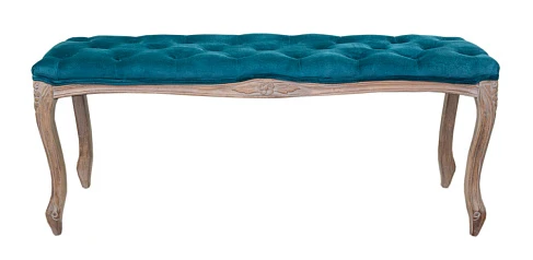 Оттоманка Kina Narrow Blue в интерьере