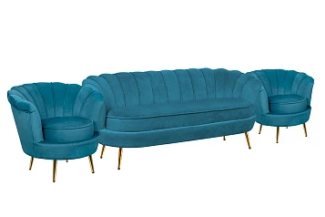 купить Комплект кресел и дивана ракушка Pearl Triple Marine