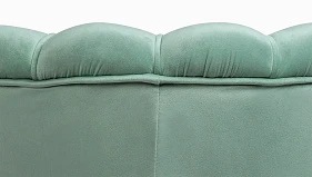 красивое Низкое кресло ракушка Pearl Green