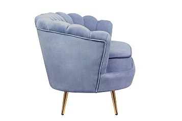 купить красивый Диван ракушка Pearl Double Blue в интернет-магазине